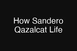 How Sandero Qazalcat Life
